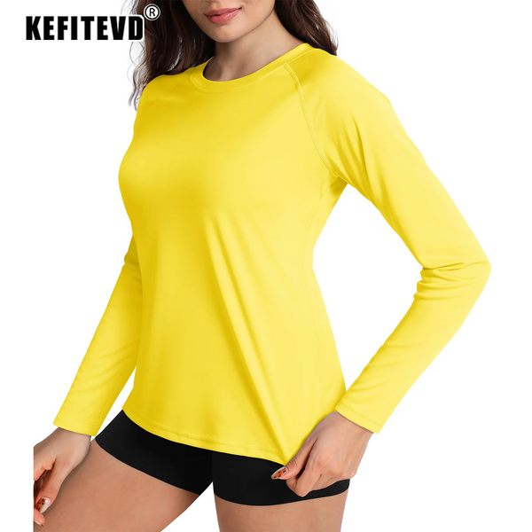 Quick Dry Women's UPF 50+ Long Sleeve T-Shirts