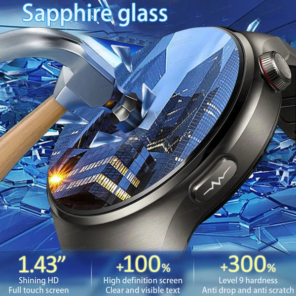 Blood Pressure Monitoring Bluetooth Smart Watch
